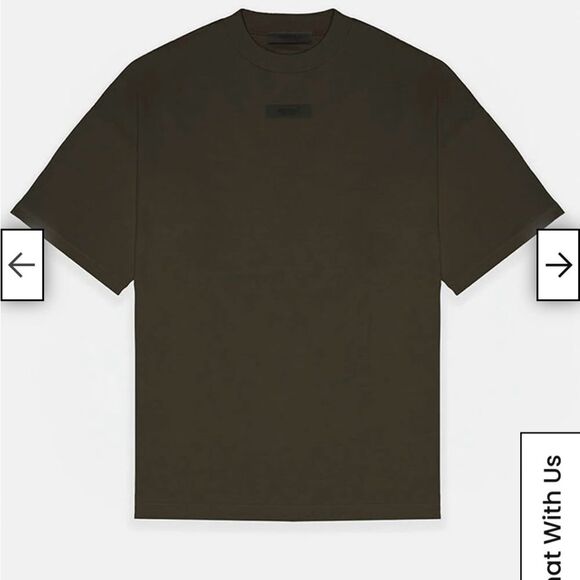 Essentials Other - FEAR OF GOD ESSENTIALS INK BLACK T-SHIRT, NWT, SIZE LARGE 100% COTTON JERSEY